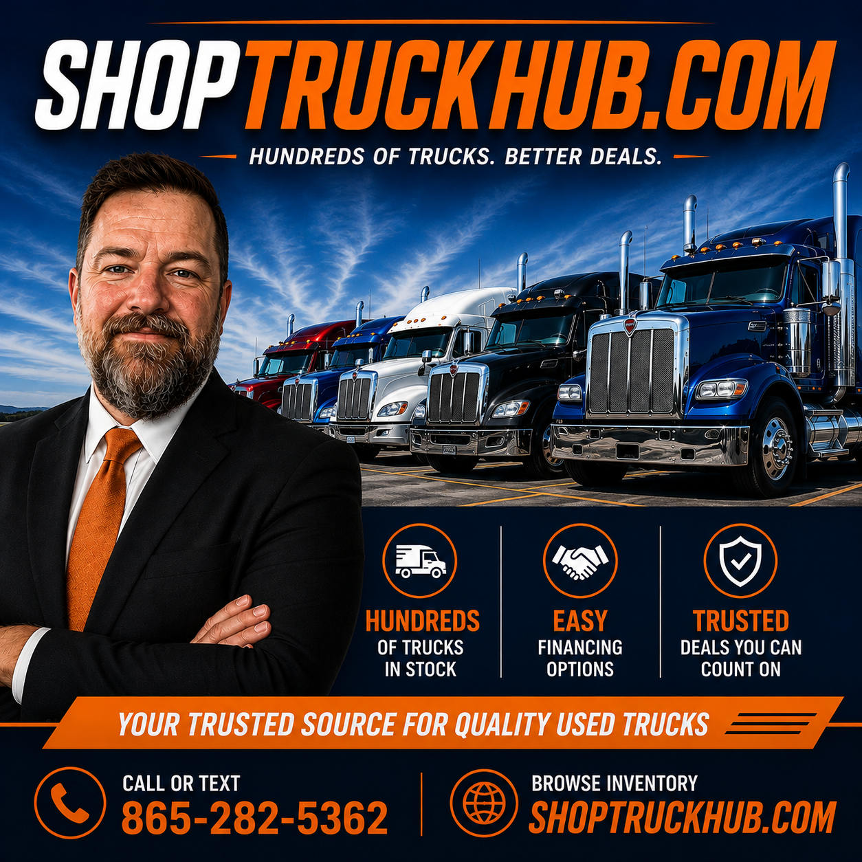 Truck Hub commercial truck inventory